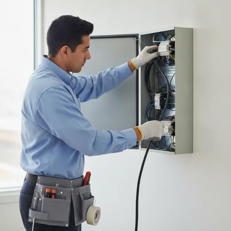 substituição quadro elétrico Eusébio